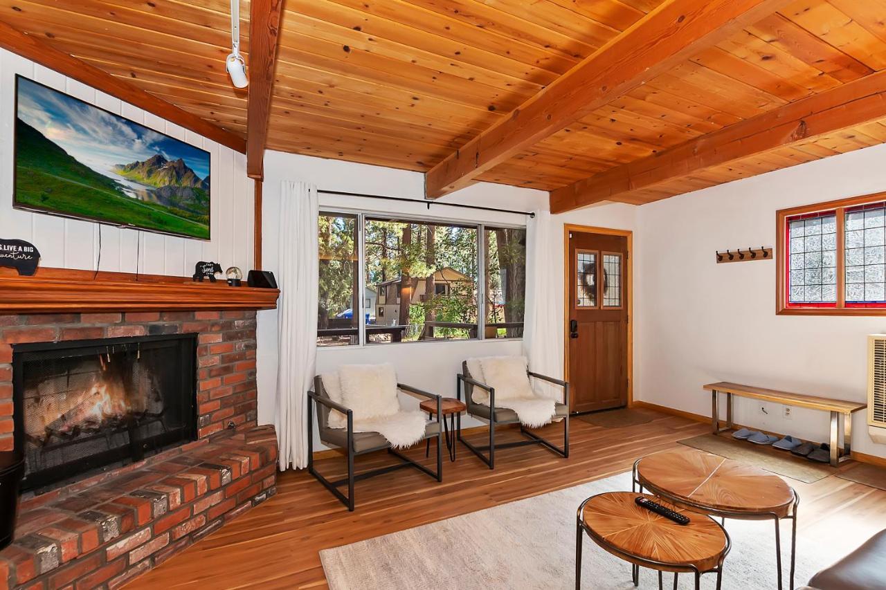 Summit Happy Cabin With Hot Tub! High Speed Ev Hookup, Close To Slopes Биг Бэар Лейк Экстерьер фото
