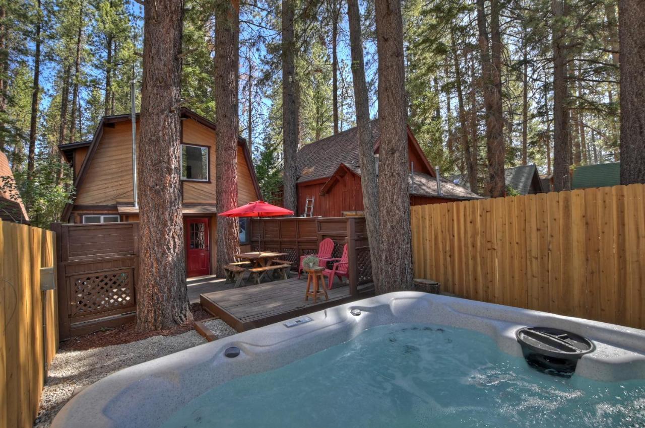 Summit Happy Cabin With Hot Tub! High Speed Ev Hookup, Close To Slopes Биг Бэар Лейк Экстерьер фото